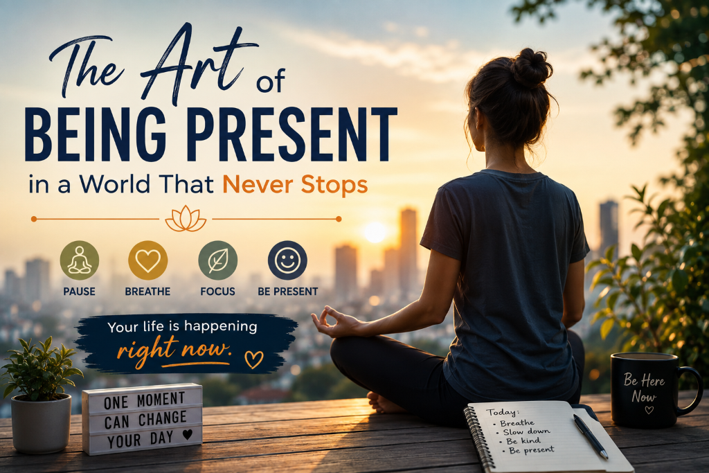 The Art of Being Present in a World That Never Stops